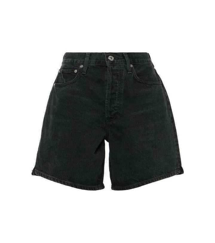 Photo: Citizens of Humanity Marlow mid-rise denim shorts