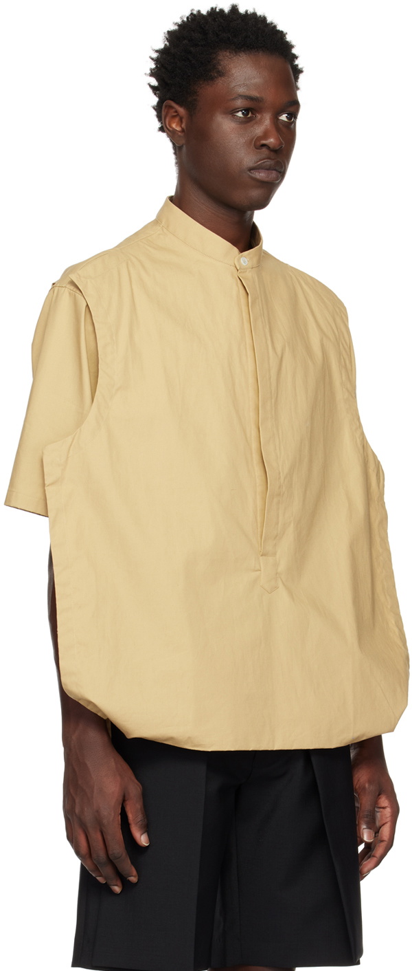 T/SEHNE SSENSE Exclusive Beige Shirt