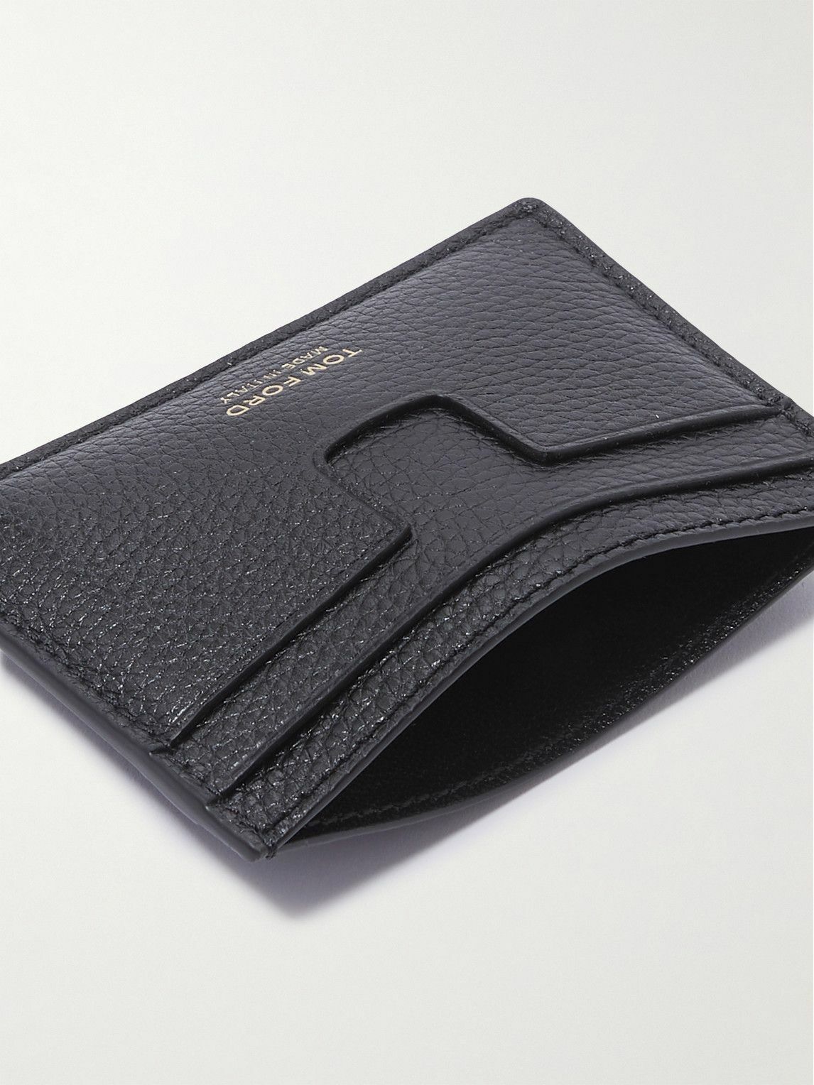 TOM FORD - Full-Grain Leather Cardholder TOM FORD