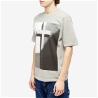 Pleasures Men's Cross Robert Maplethorpe T-Shirt in Grey