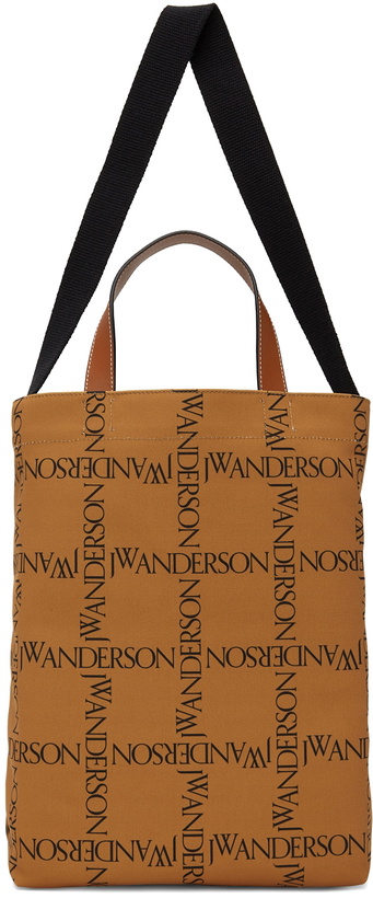 Photo: JW Anderson Tan Canvas Logo Shopper Tote