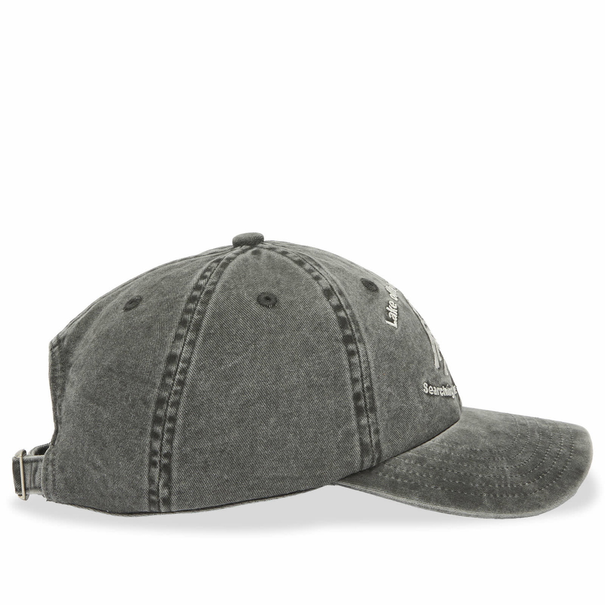 Palmes Men's Lake 6-Panel Cap in Charcoal 