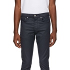 rag and bone Blue Coated Fit 1 Jeans