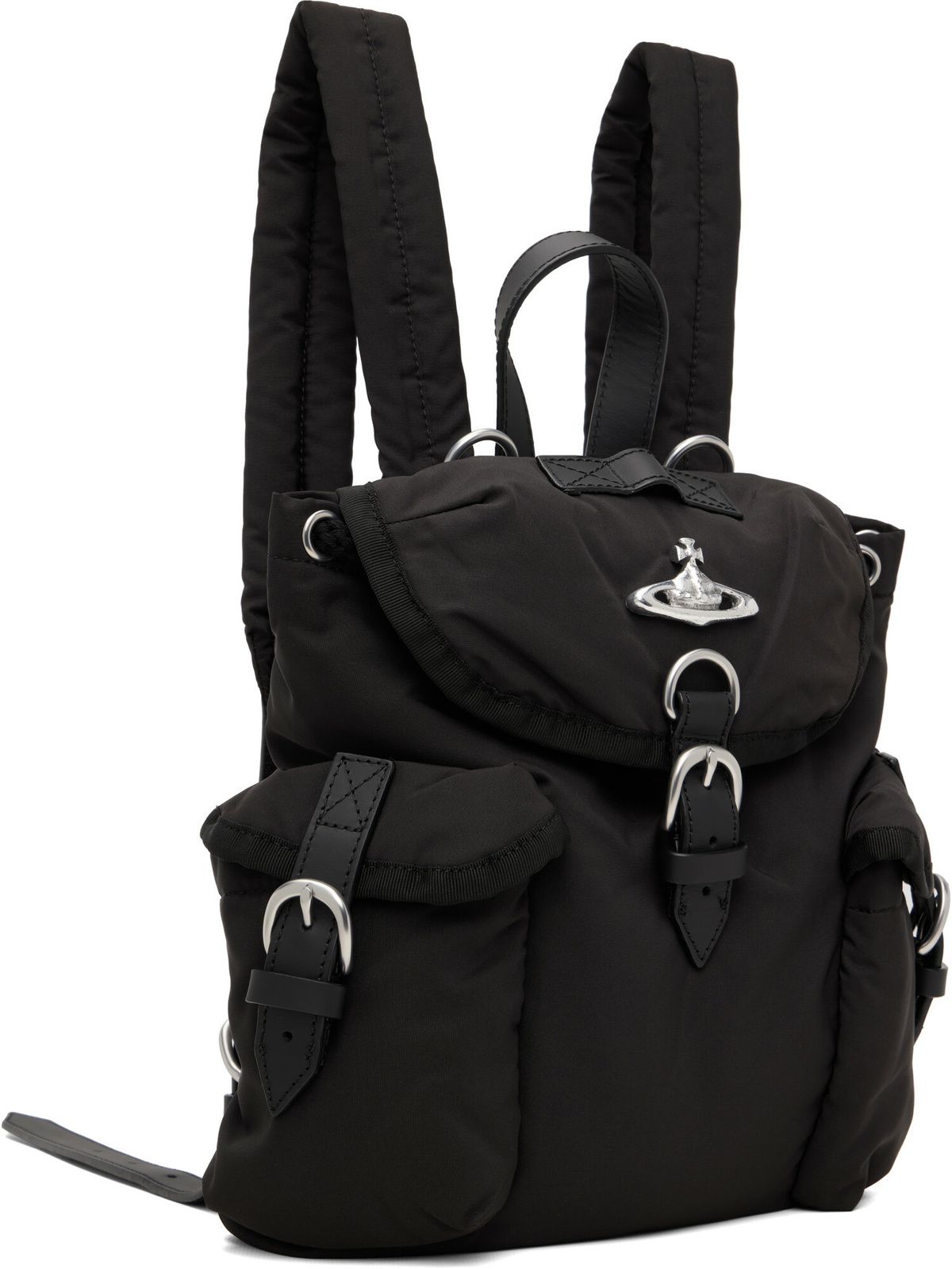 Vivienne Westwood Black Highland Small Backpack