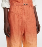 Isabel Marant - Keishatd dégradé cotton and linen jumpsuit