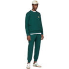 Casablanca Green Tennis Club Orange Sweatshirt