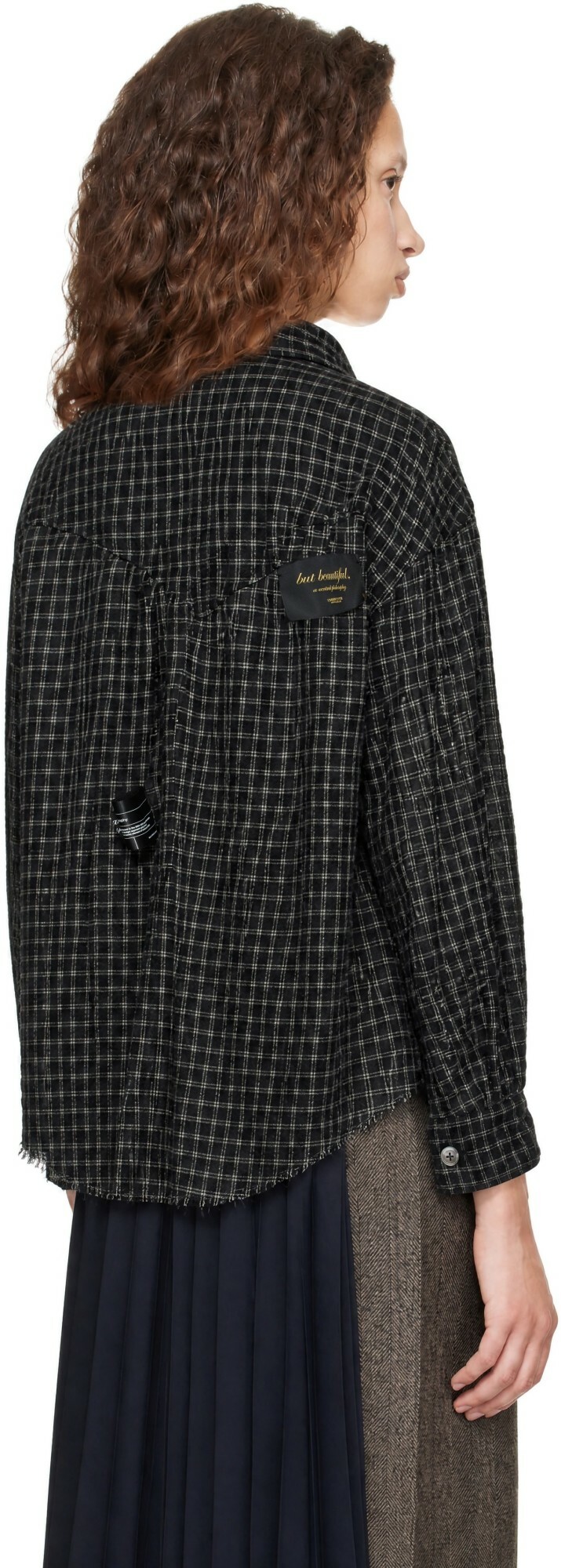 UNDERCOVER Black UC2F1402-1 Shirt
