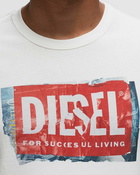 Diesel T Adjust Q6 Tee White - Mens - Shortsleeves