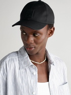 LOEWE - Logo-Appliquéd Cotton-Canvas Baseball Cap - Black
