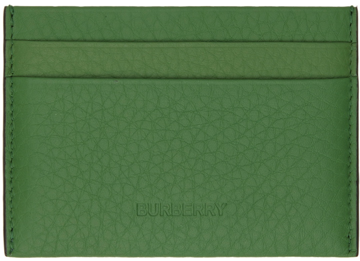 Photo: Burberry Green Sandon Card Holder