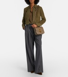 DeMellier Vancouver leather shoulder bag