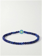 Luis Morais - Gold, Enamel and Lapis Lazuli Beaded Bracelet