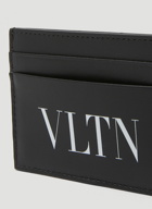 Garavani VLTN Print Card Holder in Black