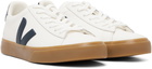 VEJA Off-White Campo Leather Sneakers
