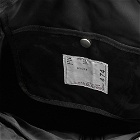 Sacai x Porter Helmet Back Pack Bag in Black