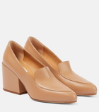 Gabriela Hearst Adrian leather loafer pumps