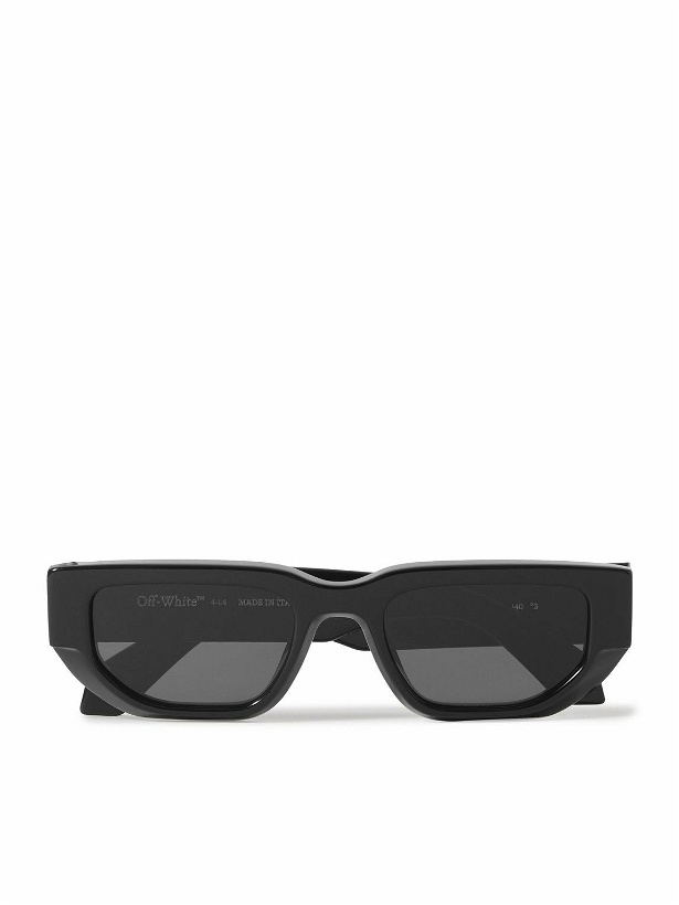 Photo: Off-White - Greeley Square-Frame Acetate Sunglasses