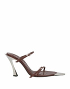 Mugler Womens Sandals in Chocolate brown