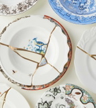 Seletti Kintsugi soup plate by Marcantonio Raimondi Malerba