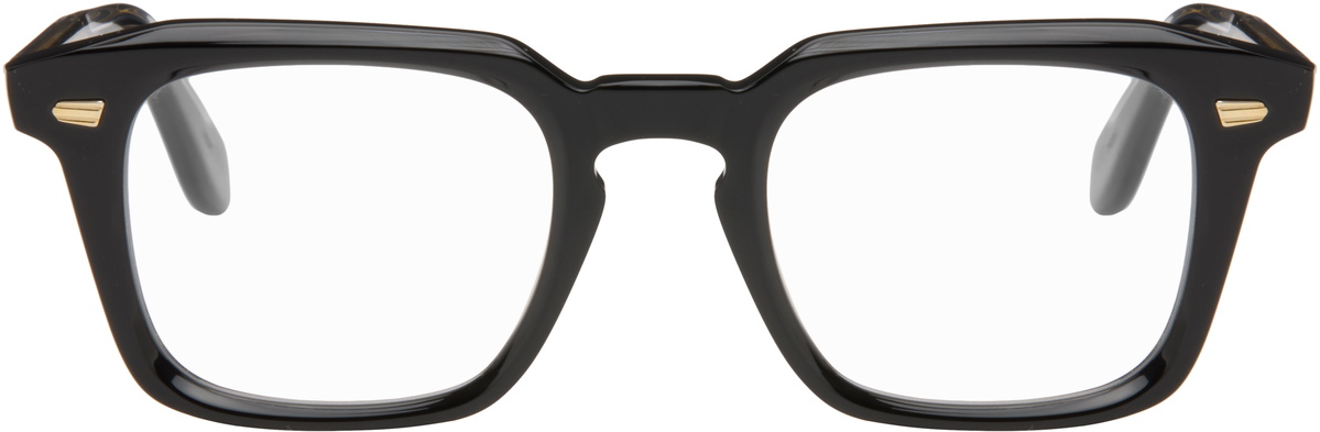 Cutler and Gross Black 1416 Square Optical Glasses