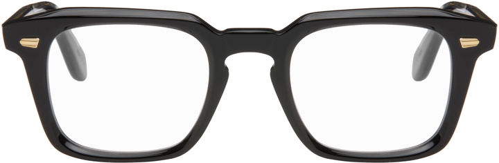 Photo: Cutler and Gross Black 1416 Square Optical Glasses