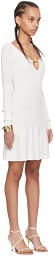 JACQUEMUS Off-White Les Classiques 'La mini robe Pralù' Minidress