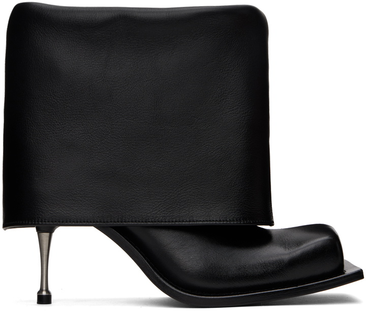 Photo: FIDAN NOVRUZOVA Black Iman Stiletto Heel Boots