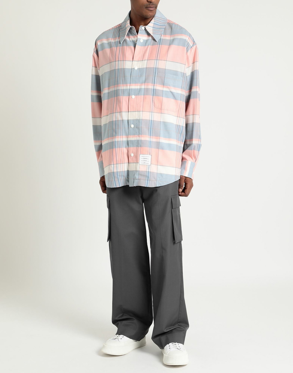 Thom Browne Mens Shirt in Pink