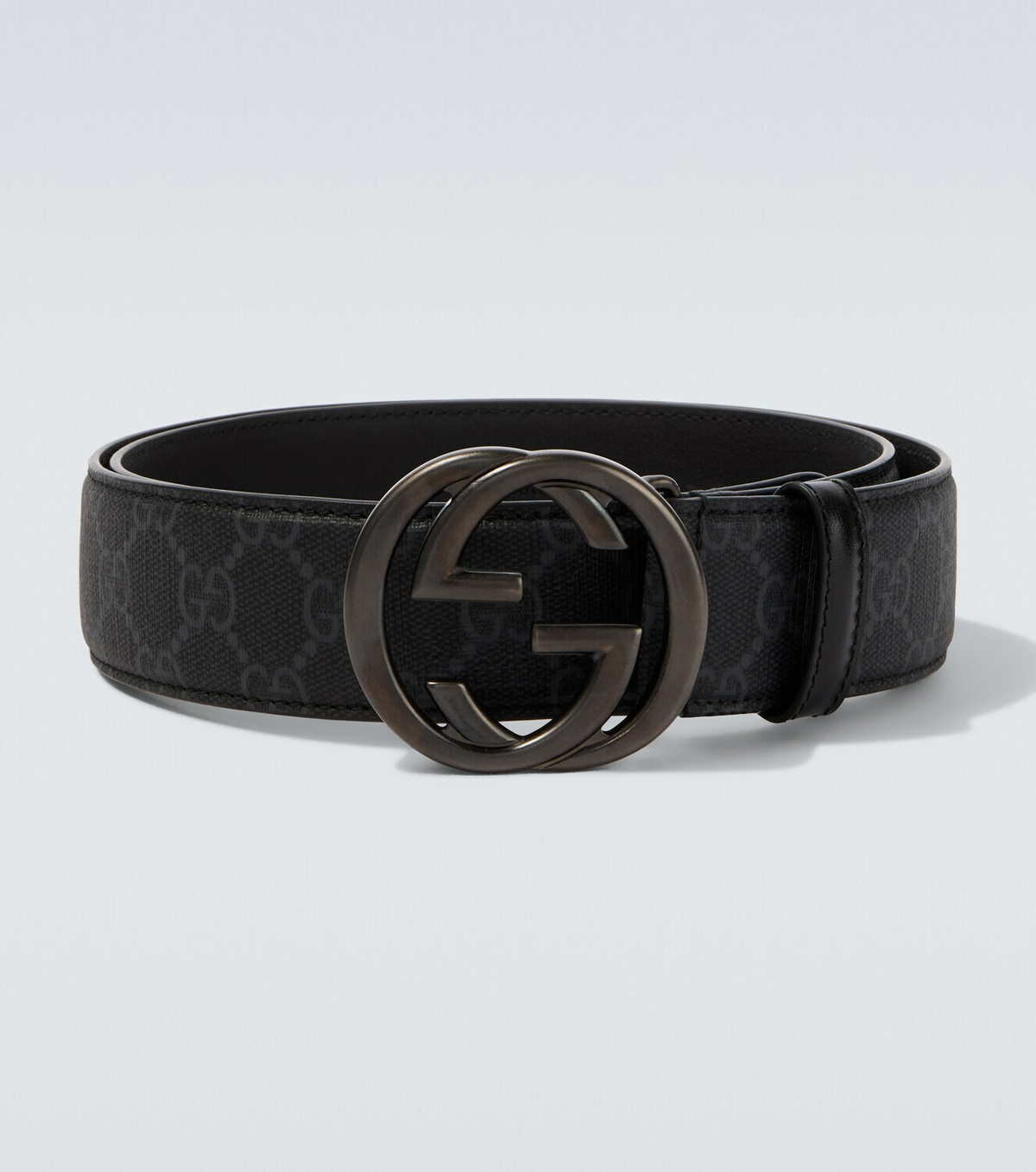 Gucci Interlocking G reversible belt