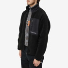 thisisneverthat Men's SP Sherpa Fleece Jacket in Black