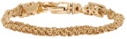 Emanuele Bicocchi Gold Crocheted Bracelet