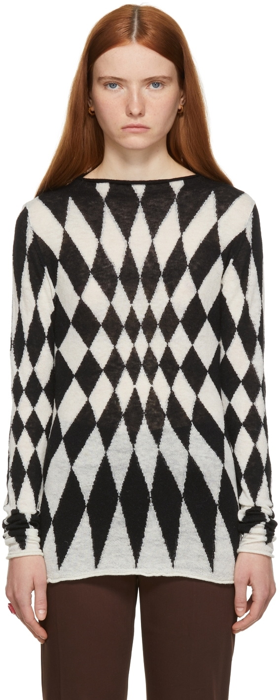 Paloma Wool Black & White Comedia Sweater Paloma Wool 