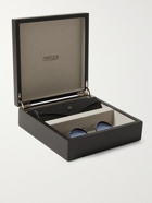 MATSUDA - Round-Frame Silver-Tone and Acetate Sunglasses