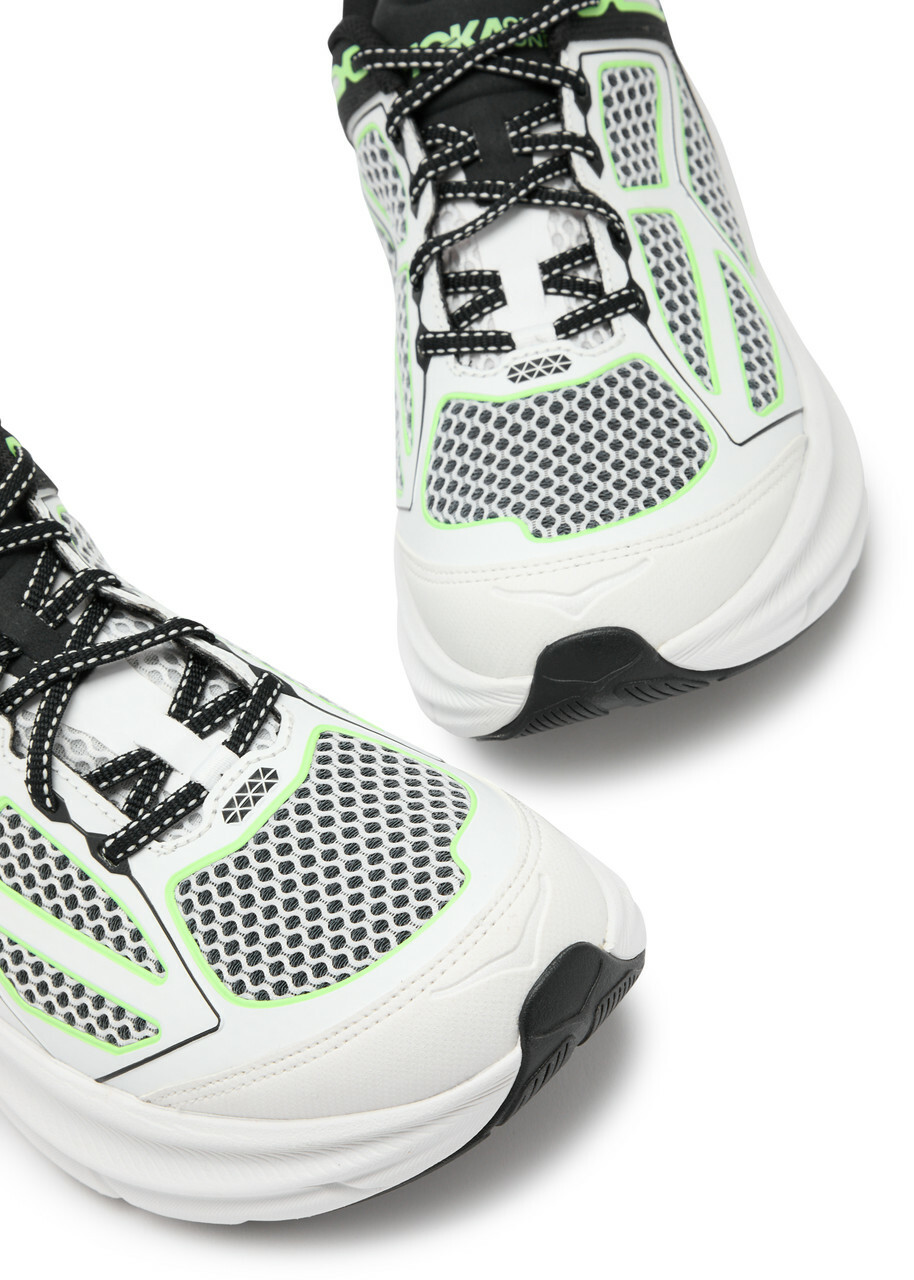 Hoka Clifton One9 Panelled Mesh Sneakers Black Hoka One One
