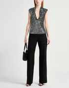 Chiara Boni La Petite Robe Womens Top in Gunmetal
