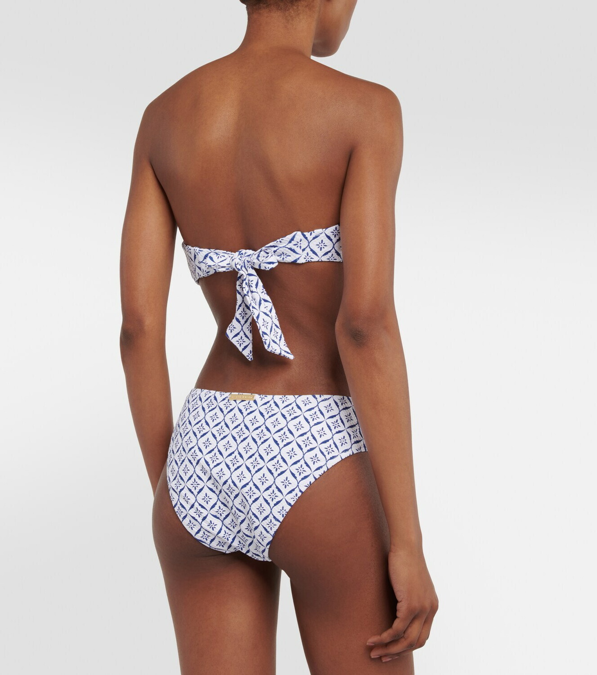Heidi Klein Capri printed bandeau bikini top Heidi Klein