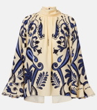 Johanna Ortiz Paisley silk blouse