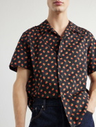 JW Anderson - Camp-Collar Printed Cotton Shirt - Black