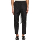 Fear of God Black Nylon Track Pants