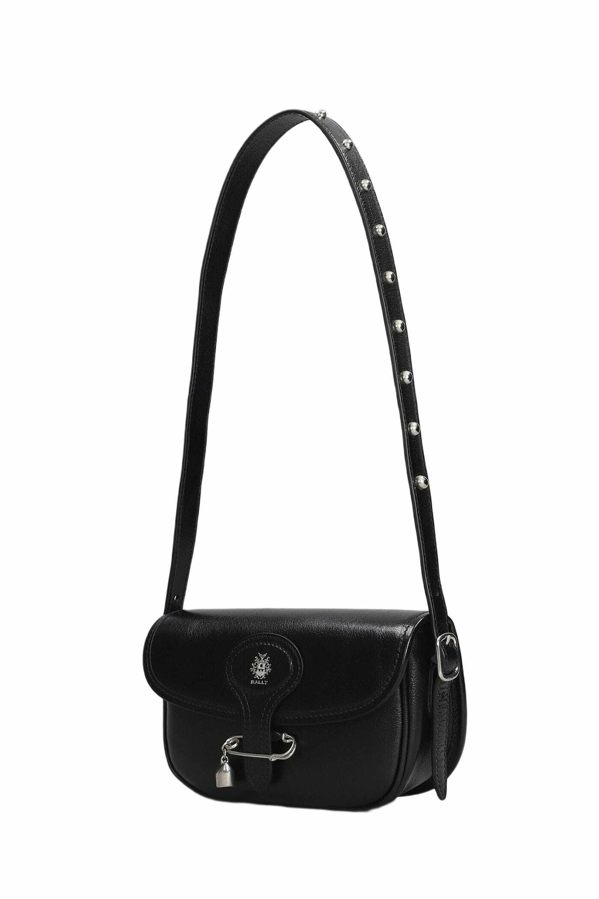 Bally Beckett Cross Shoulder Bag In Black Leather