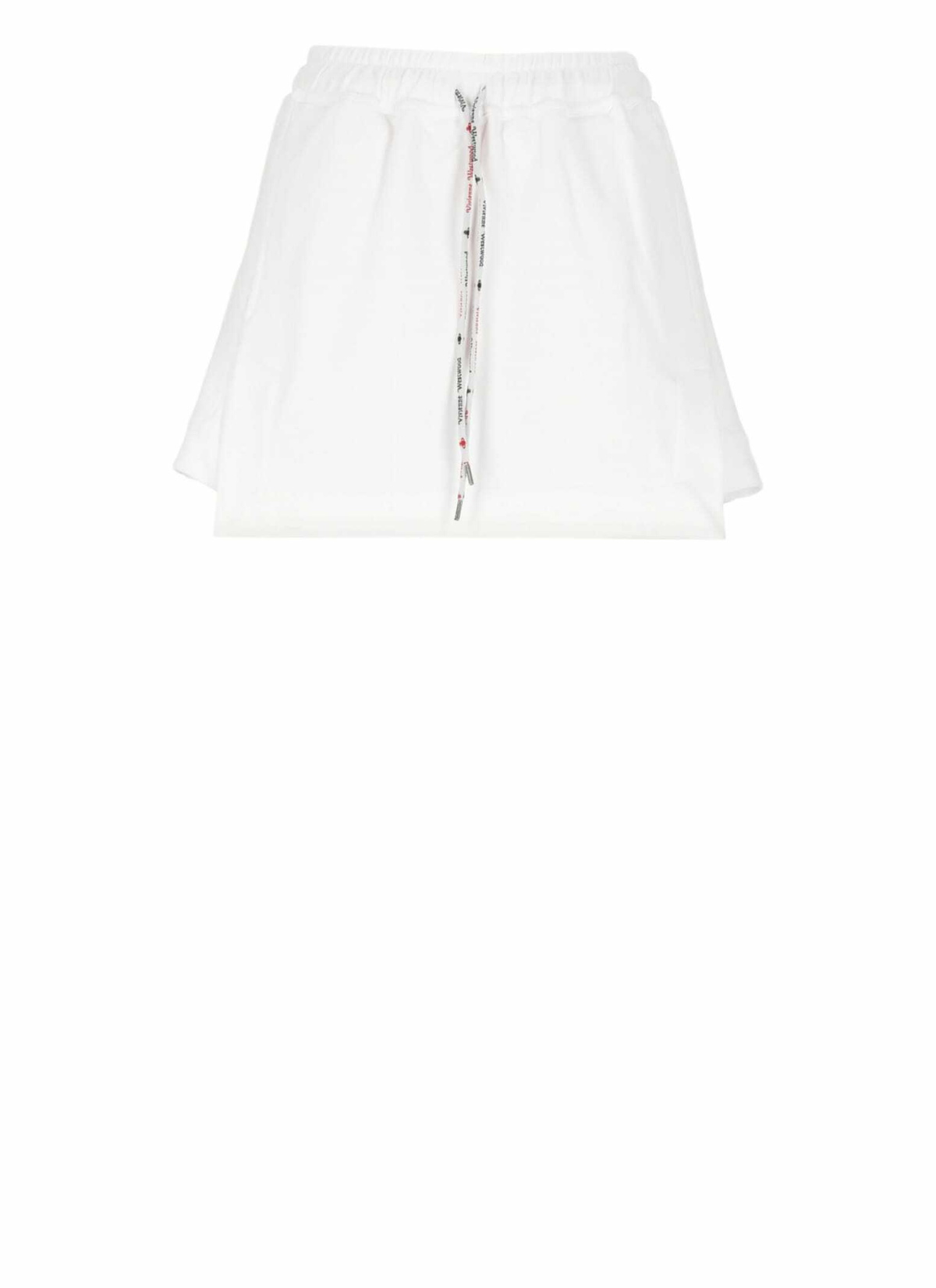 スカート VIVIENNE WESTWOOD Woman Skirt White 1J010007J006N A401 Vivienne Westwood Pinstriped wool and cotton midi skirt