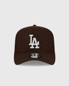 New Era Melton Eframe Los Angeles Dodgers Brown - Mens - Caps