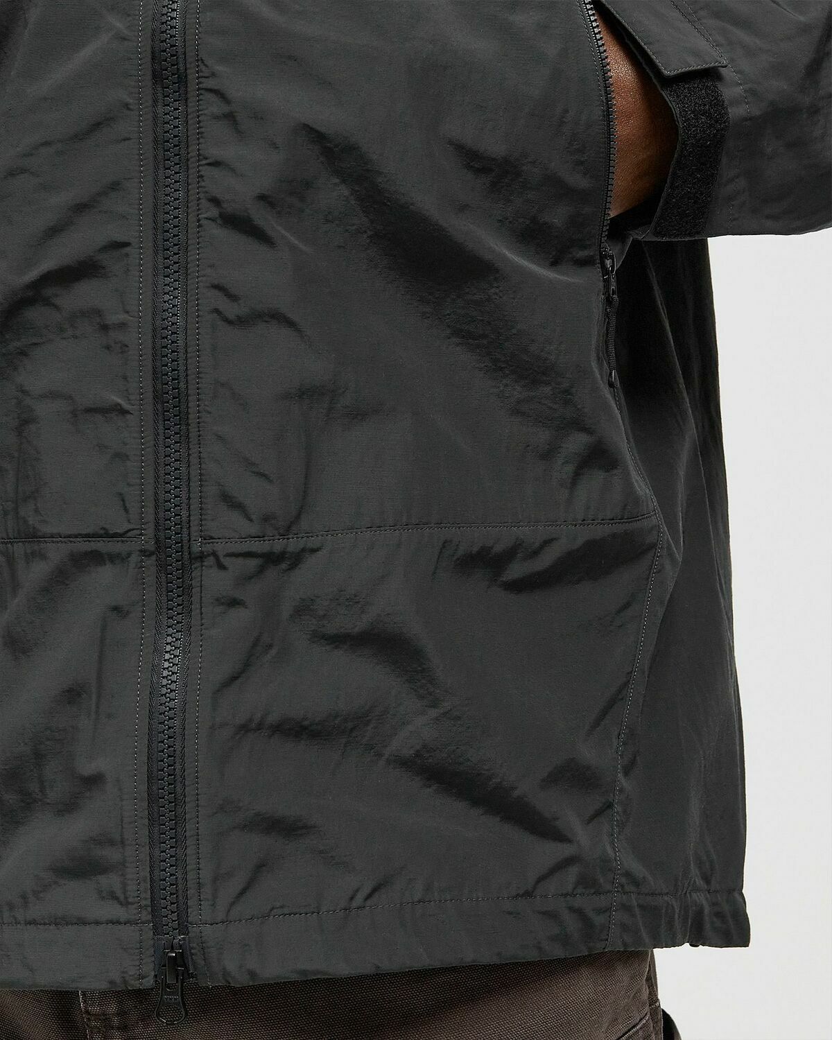 Goldwin Nylon Multi Purpose Jacket Grey Mens Windbreaker