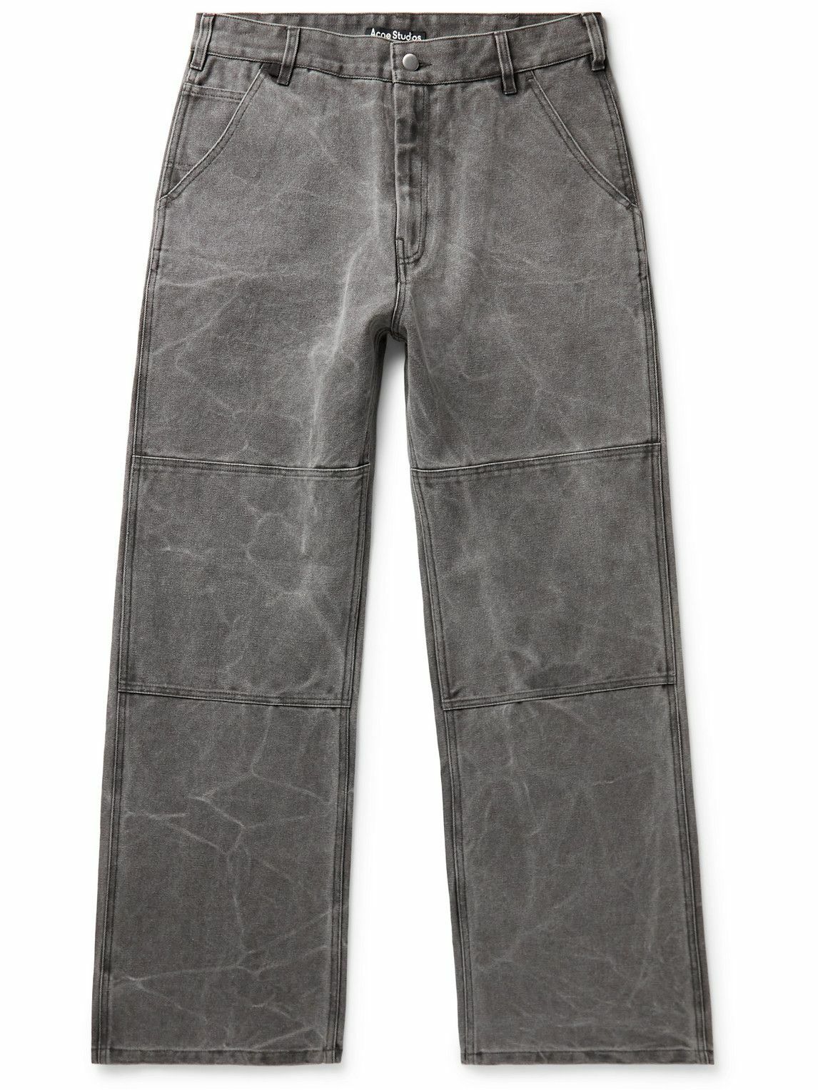 Acne Studios - Palma Straight-Leg Pigment-Dyed Cotton-Canvas