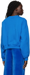 adidas Originals Blue Batwing Crew Sweatshirt