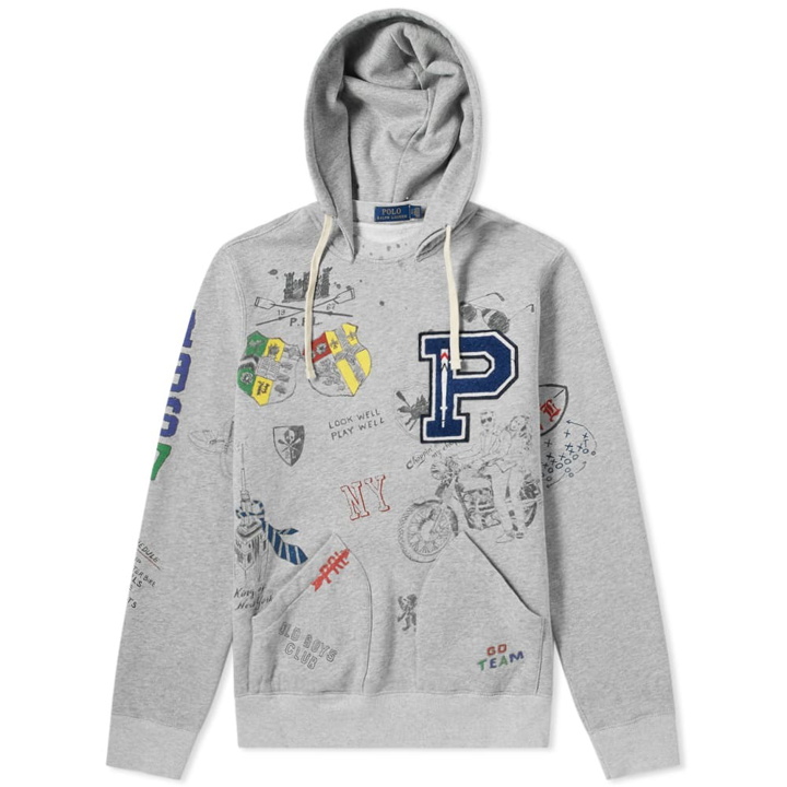 Photo: Polo Ralph Lauren Graffiti Popover Hoody