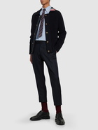 THOM BROWNE - Low Rise Wool Twill Pants