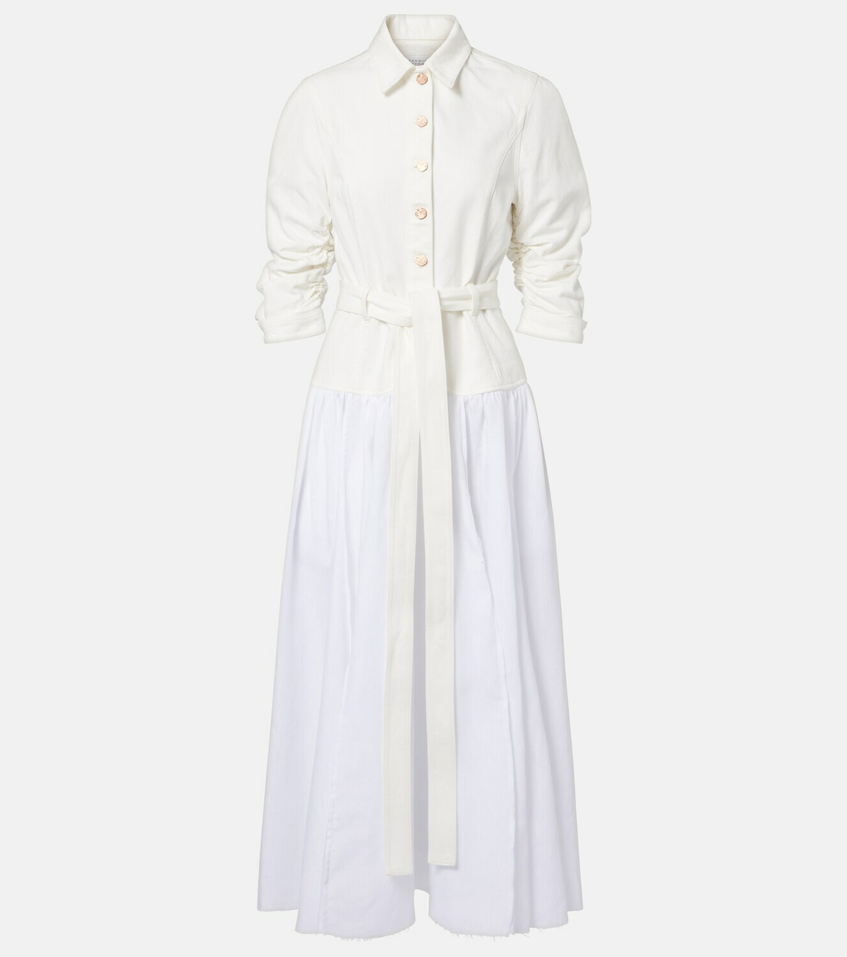 Gabriela Hearst Delyth cotton and linen maxi dress