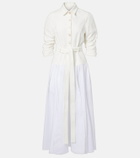 Gabriela Hearst Delyth cotton and linen maxi dress