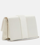Manolo Blahnik Maycapjou embellished satin clutch